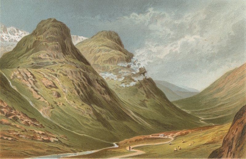 A Glencoe-hágó alkotó: English School