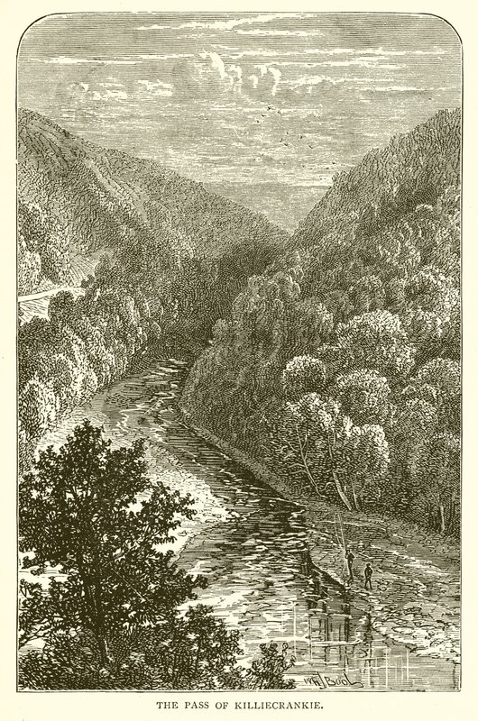 Killiecrankie hágója alkotó: English School