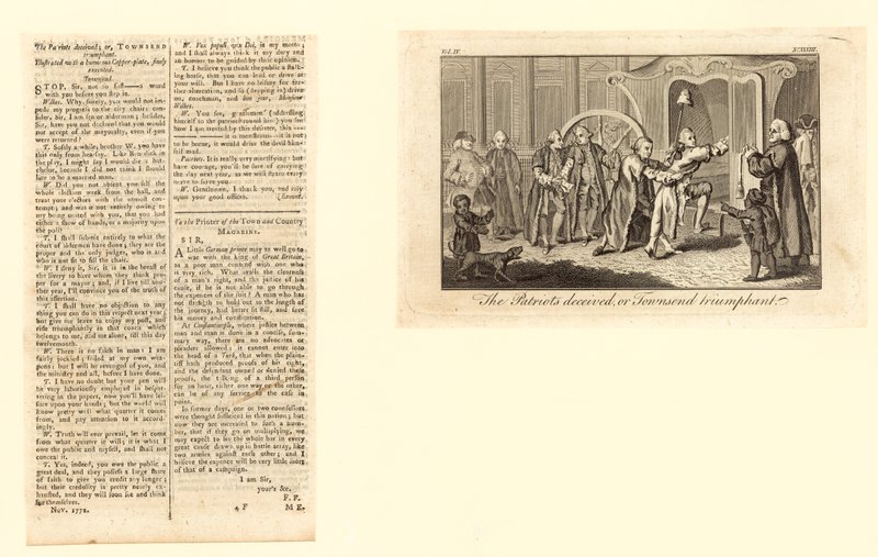 A Patriots Deceived, avagy Townsend Triumphant alkotó: English School