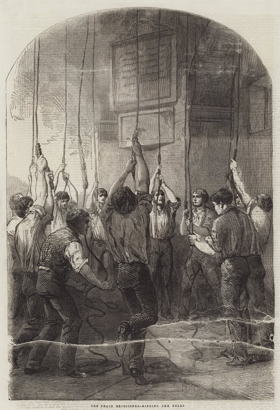 A Béke-örvendezés, harangszó alkotó: English School