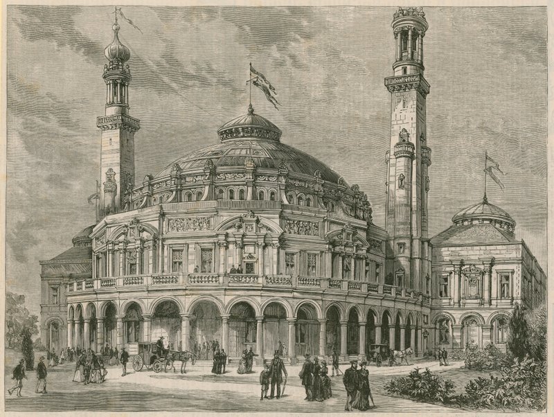 A Népek Palotája Kelet-Londonban alkotó: English School