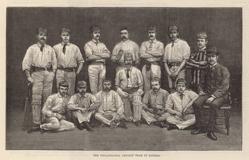 A Philadelphia Cricket Team Londonban alkotó: English School