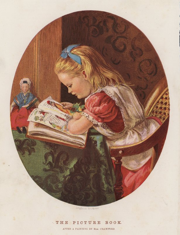 Képeskönyv (színes litográfia) alkotó: English School