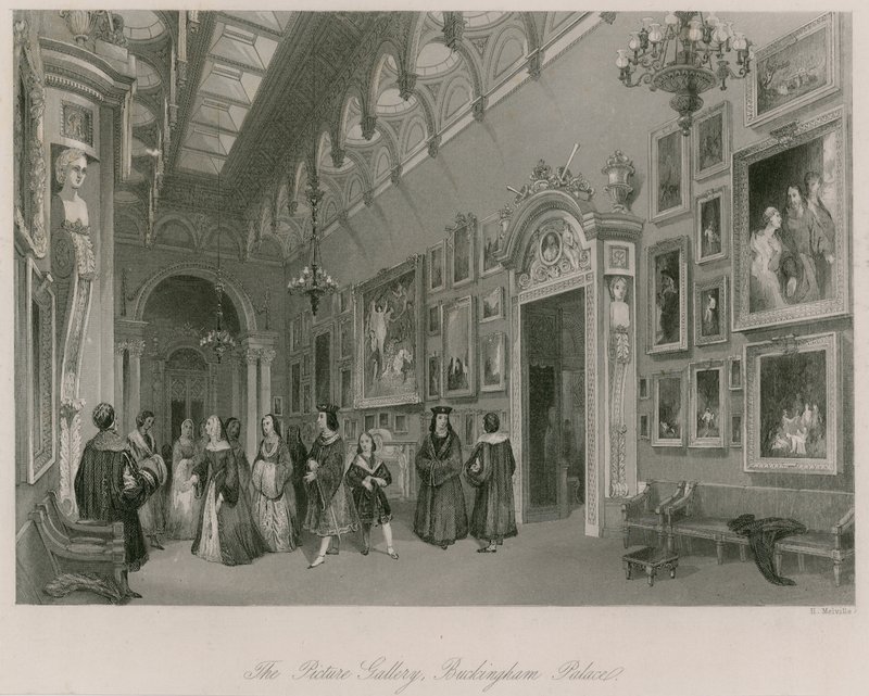 Képgaléria, Buckingham-palota alkotó: English School