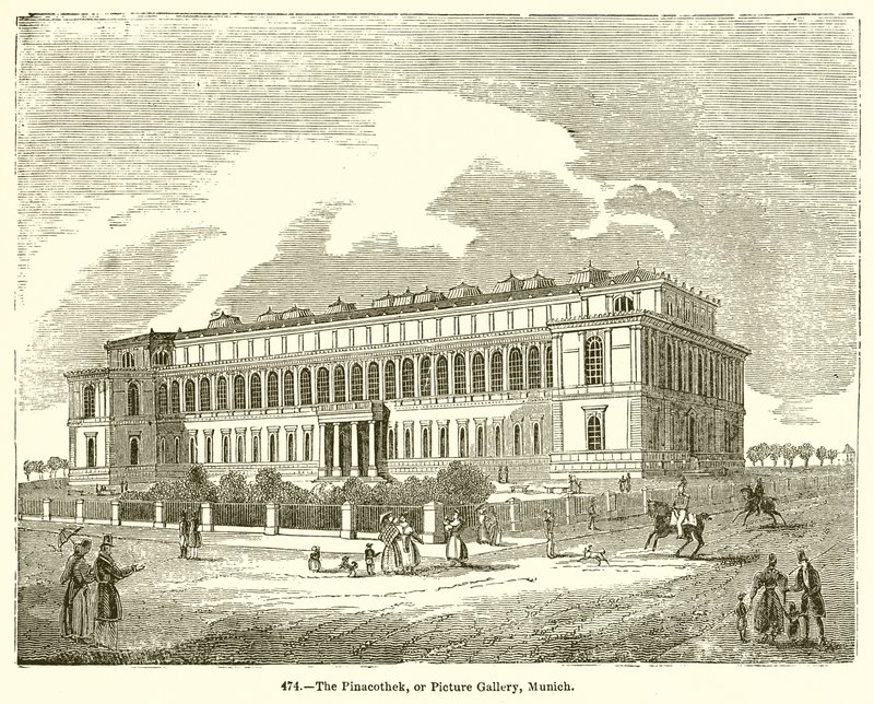 A Pinacothek vagy a müncheni Képgaléria alkotó: English School
