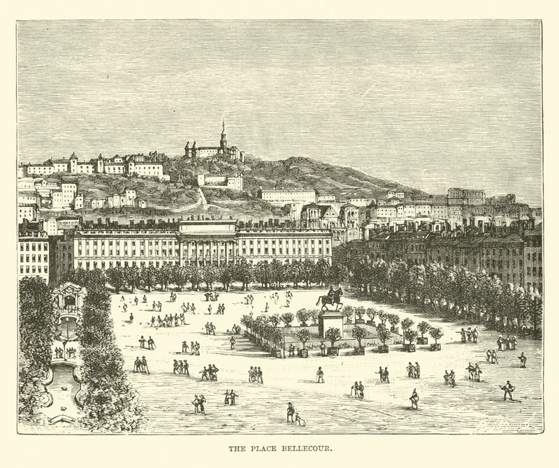 A Place Bellecour alkotó: English School