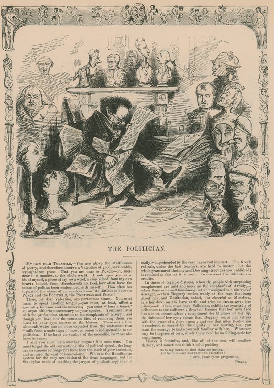 A politikus alkotó: English School