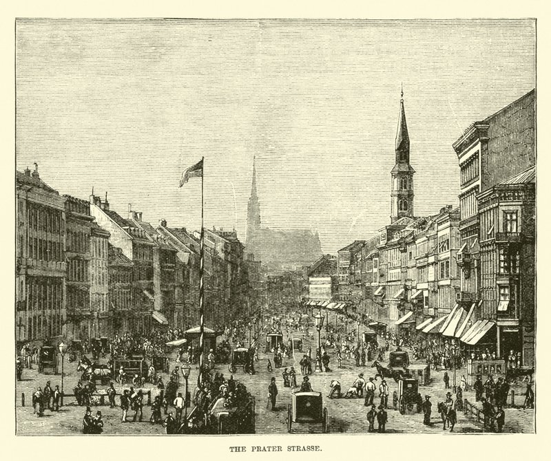 A Prater Strasse alkotó: English School