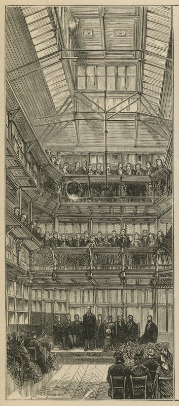A walesi herceg megnyitja a St Bartholomews Kórház új épületeit alkotó: English School