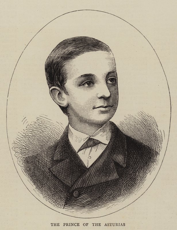 Az asztúriai herceg (metszet) alkotó: English School