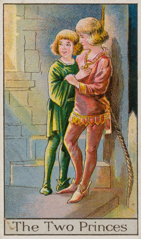 A hercegek a toronyban alkotó: English School