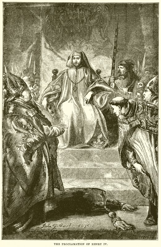 Henrik kiáltványa IV alkotó: English School