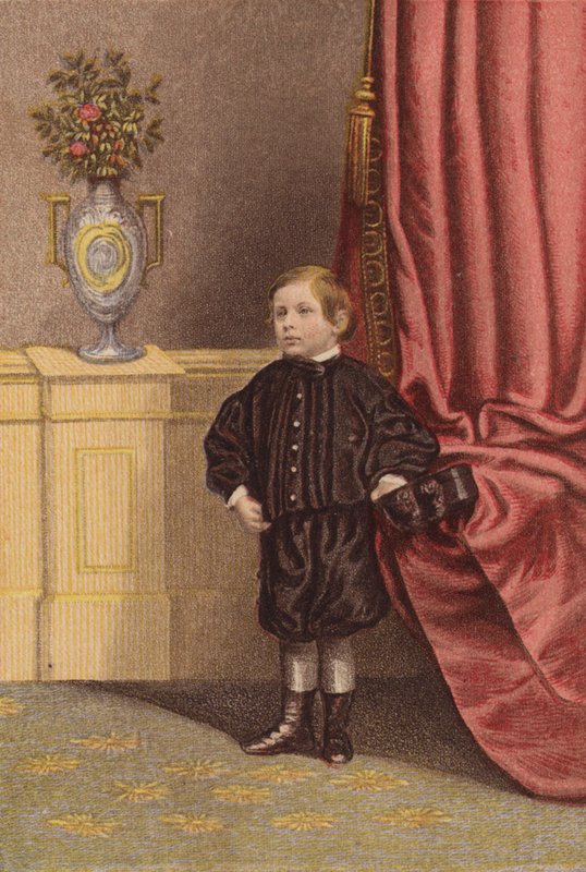 A királynő első unokája (színes litó) alkotó: English School