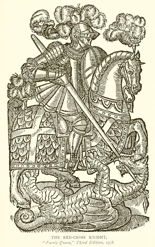 A vöröskeresztes lovag alkotó: English School