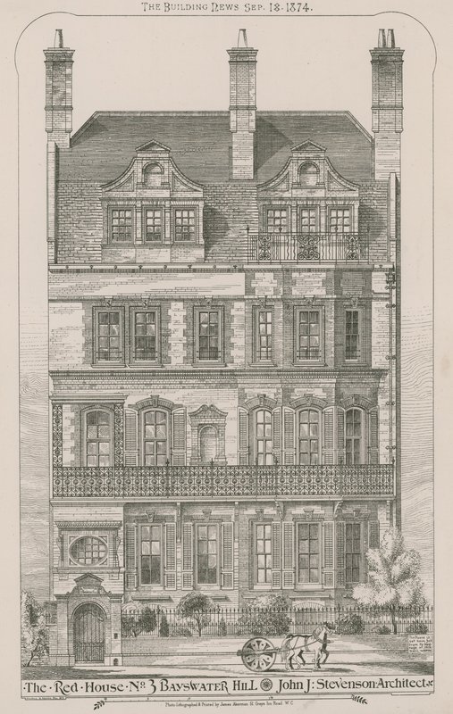 A Vörös Ház, 3 Bayswater Hill alkotó: English School