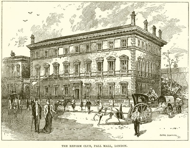 A Reform Club, Pall Mall, London alkotó: English School