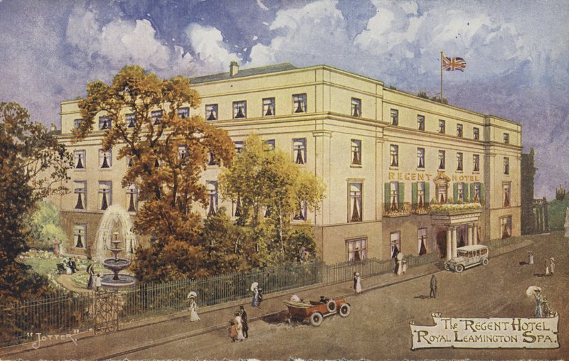 The Regent Hotel, Royal Leamington Spa, Warwickshire alkotó: English School