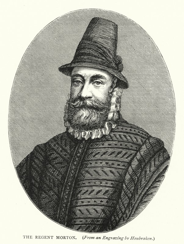 Morton régens (metszet) alkotó: English School