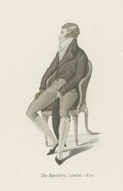 The Repository, London, 1810 alkotó: English School