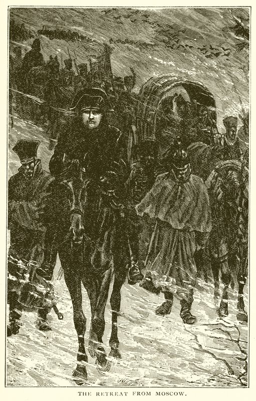 A visszavonulás Moszkvából alkotó: English School