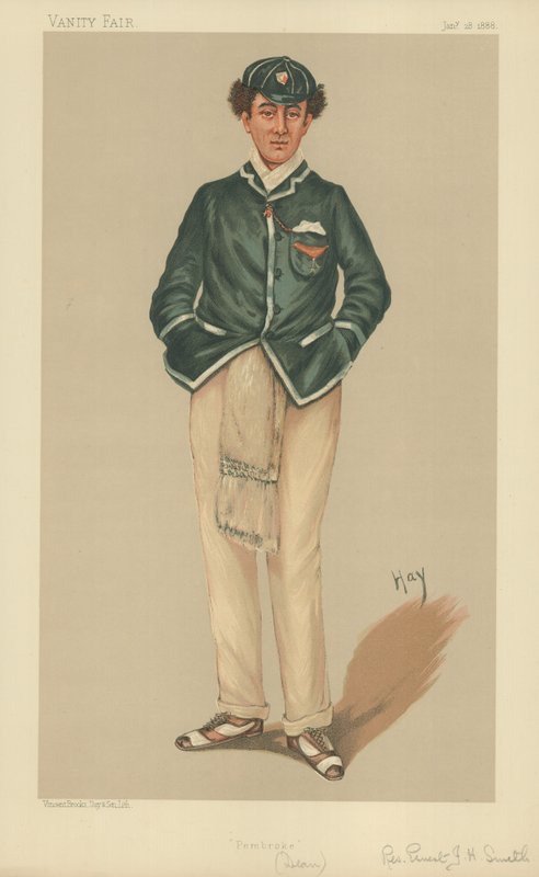 The Rev Ernest John Heriz Smith MA, Pembroke, 1888. január 28., Vanity Fair rajzfilm alkotó: English School
