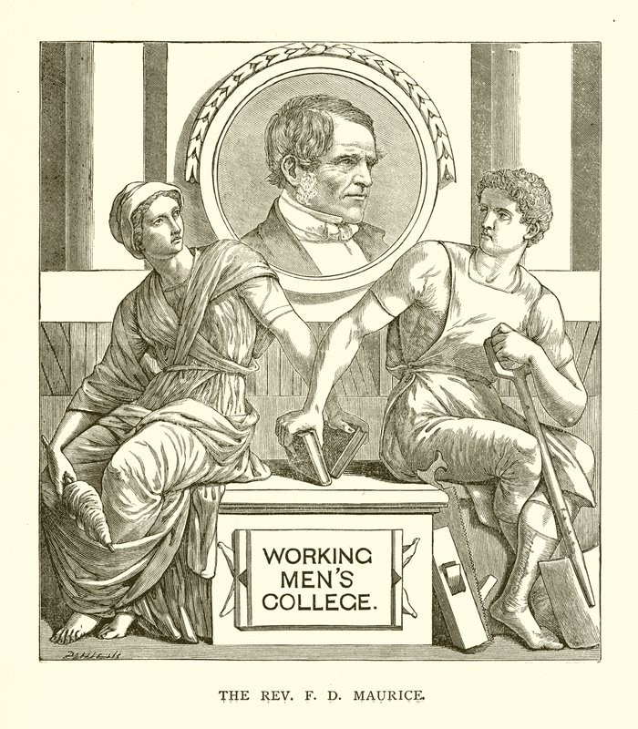 F. D. Maurice tiszteletes alkotó: English School