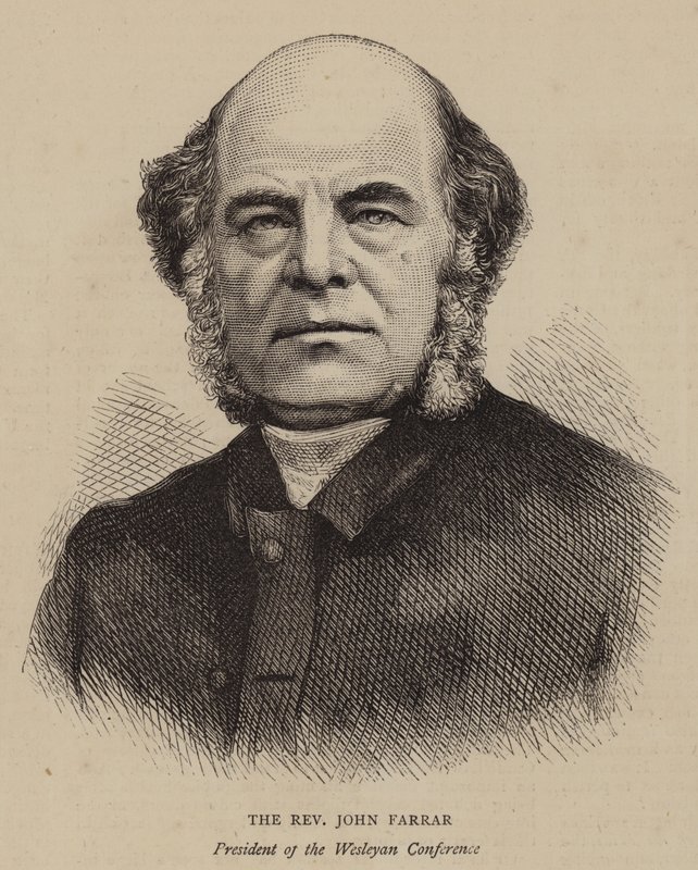 John Farrar tiszteletes (metszet) alkotó: English School