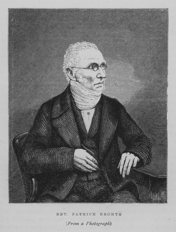 Patrick Bronte tiszteletes (metszet) alkotó: English School