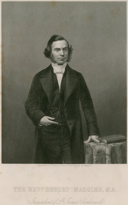 Robert Maguire tiszteletes, St James Clerkenwell alkotó: English School