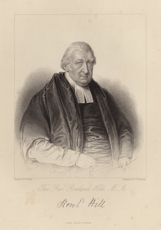 A tiszteletes Rowland Hill alkotó: English School