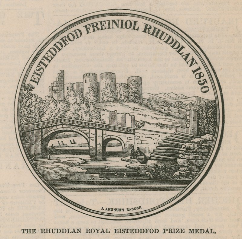 A Rhuddlan Royal Eisteddfod-díj érme alkotó: English School