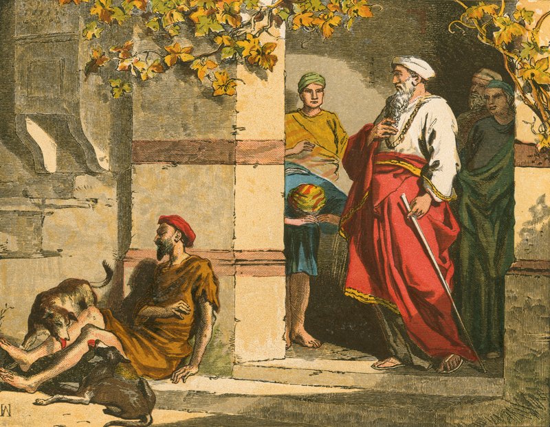 A gazdag ember és Lázár alkotó: English School
