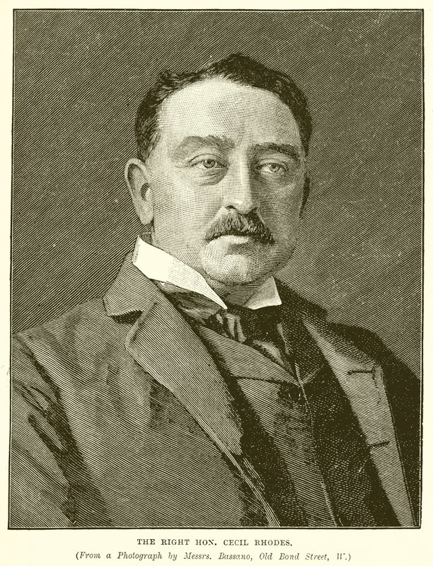 A jobb tiszt. Cecil Rhodes alkotó: English School