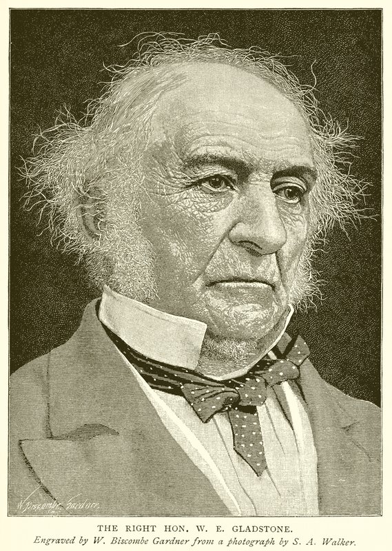 A jobb tiszt. MI. Gladstone alkotó: English School