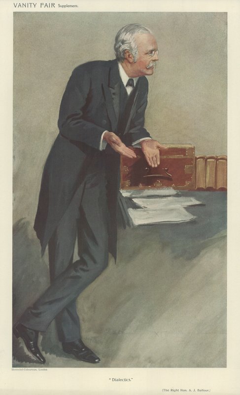 A jobb, tisztelt A J Balfour, alkotó: English School
