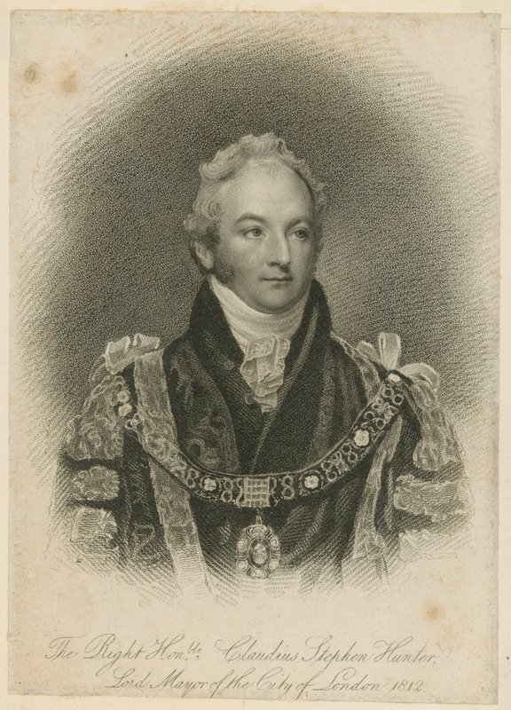 Tisztelt Claudius Stephen Hunter, London főpolgármestere alkotó: English School