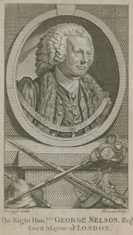 George Nelson, London főpolgármestere alkotó: English School