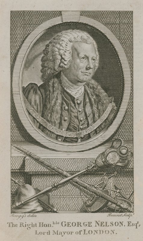 George Nelson, London főpolgármestere alkotó: English School