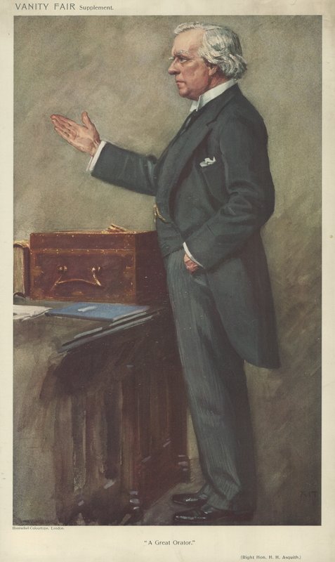 Az igaz, tisztelt Herbert Henry Asquith alkotó: English School