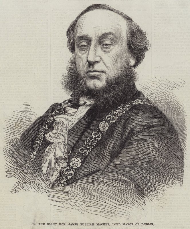 The Right Honorable James William Mackey, Dublin polgármestere (metszet) alkotó: English School