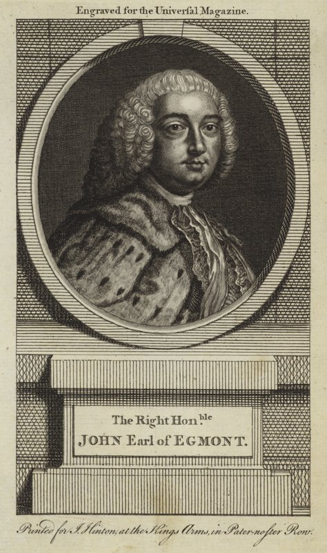A tisztelt John Egmont grófja alkotó: English School
