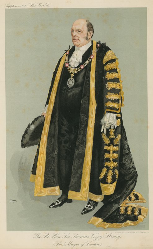 A jobb tisztelt Sir Thomas Vezey Erős alkotó: English School