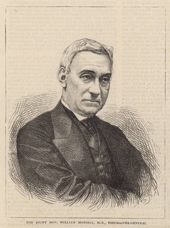 Az igaz, tisztelt William Monsell, postafőnök alkotó: English School