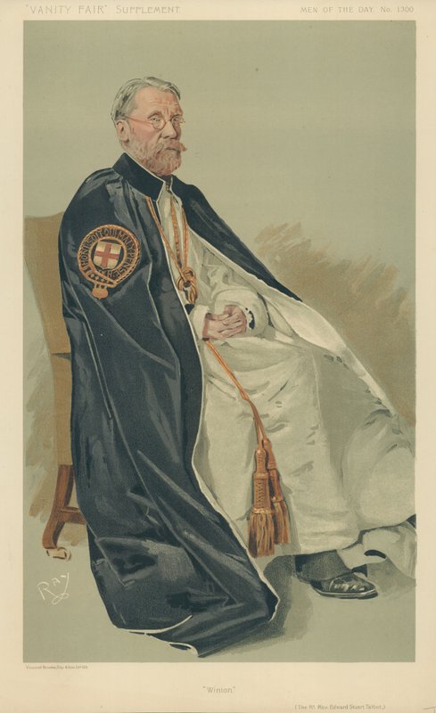 The Right Rev Edward Stuart Talbot, Winton, 1911. október 11., Vanity Fair rajzfilm alkotó: English School