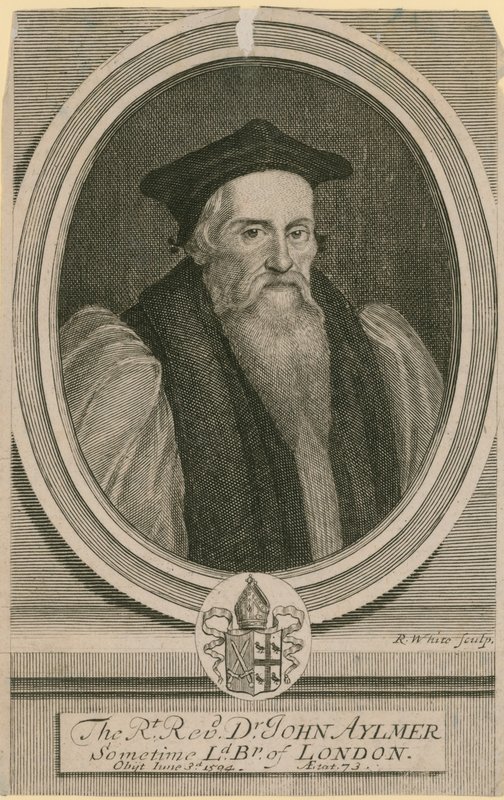 Dr. John Aylmer tiszteletes, valamikor London püspöke alkotó: English School