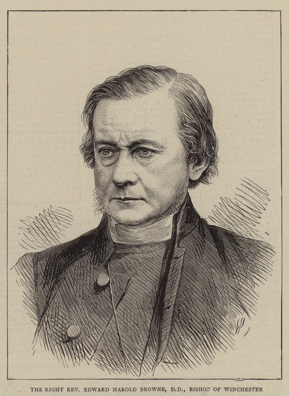 Edward Harold Browne tiszteletes, DD, Winchester püspöke (metszet) alkotó: English School