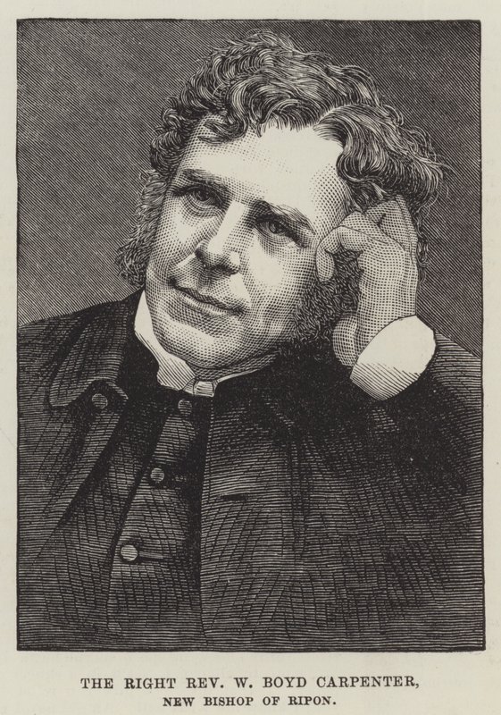 The Right Reverend W Boyd Carpenter, Ripon új püspöke (metszet) alkotó: English School
