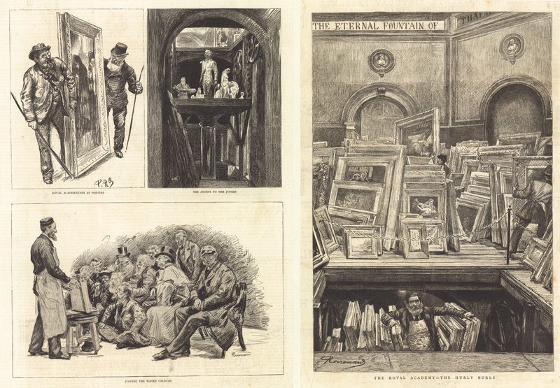 A Királyi Akadémia alkotó: English School
