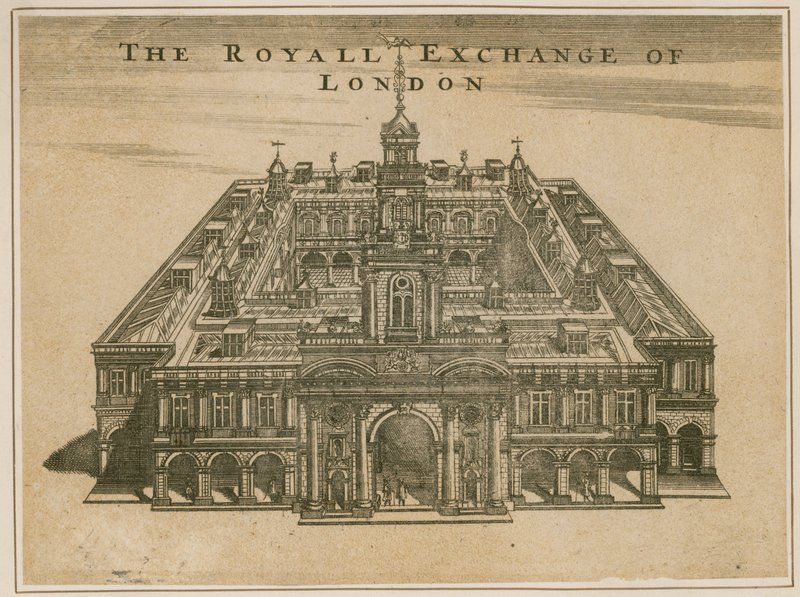 Royal Exchange, London alkotó: English School