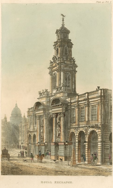 Royal Exchange, London alkotó: English School